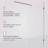 Душевая перегородка Am.Pm X-Joy W94WI-110-F1-BTE 110x195, стекло прозрачное 6 мм, профиль черный фото 7
