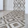 Керамическая плитка Golden Tile Savoy Geometry 407051 коричневый 30x60 фото 4