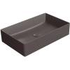 Раковина GSI Kube X 945316 коричневый матовый, 60x37