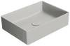 Раковина GSI Kube X 942917 серый матовый, 50x37