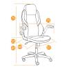 Кресло компьютерное Tetchair Bazuka 21155 коричневый фото 20