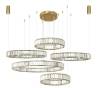 Подвесной светильник Loft IT Crystal ring 10135/5 Gold