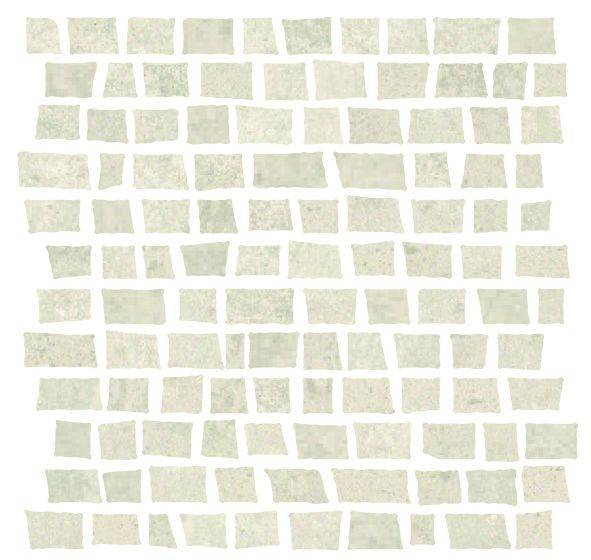 Мозаика Serenissima CIR Costruire Random Metallo Bianco 30x30