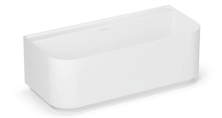 Ванна из искусственного камня Belux Атланта ВА-1700 Solid Surface, белая матовая