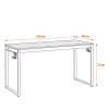 Стол компьютерный Tetchair WD-14 20149 burnt 140x60x76 фото 8