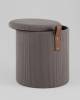 Пуф Stool Group Руни S 24A2064CG-L-18 темно-серый, вельвет, с ящиком фото 5