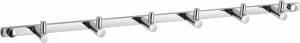 Вешалка Wonzon & Woghand WW-9380-6 с 6 крючками, хром
