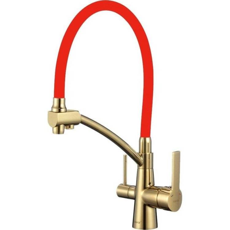 Смеситель для кухни Savol S-L1805B-03 с гибким изливом