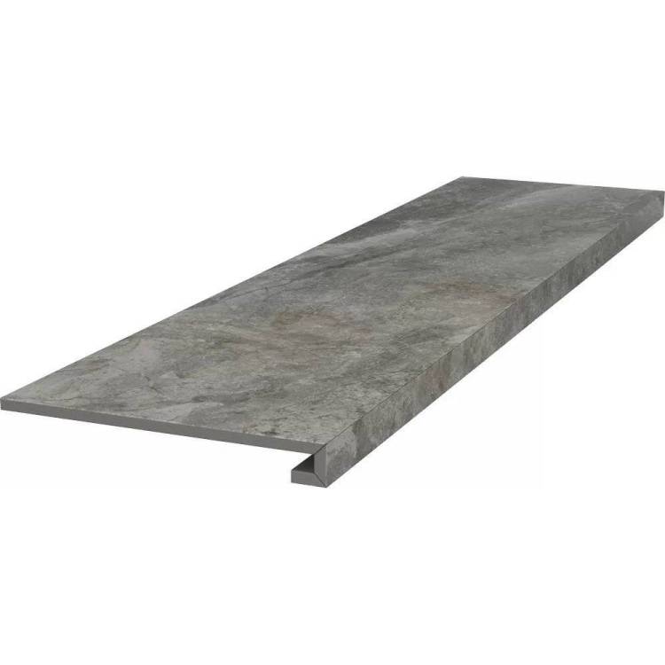 Ступень Kerama Marazzi Гриджио DL502820R\GCF Клееная Серый Обрезной 33x119.5