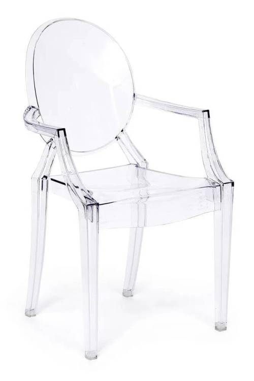 Стул Tetchair Medalion (mod. 922) 11724 прозрачный