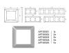 Рамка 2-постовая Ambrella Volt Alfa Line AF110502 фото 4