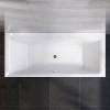 Акриловая ванна AM.PM Inspire V2.0 W52A-180-080W-A 180x80 с каркасом + шторка на ванну фото 6