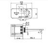 Смеситель для раковины Arrow ARM12872CP с внутренней частью, хром фото 5
