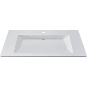 Раковина Uperwood Infinity 45383433000 белая глянцевая, 100x45 Раковина Uperwood Infinity 45383433000 белая глянцевая, 100x45