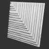 Гипсовая 3D панель Artpole Barcode 2 M-0054-2 600x600