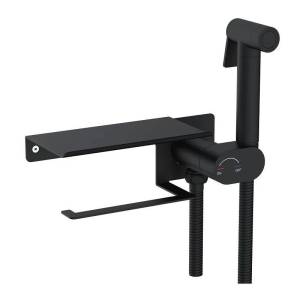 Гигиенический душ RGW Shower Panels 581408221-04 SP-221B, черный, со смесителем