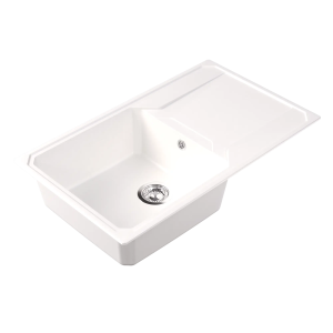 Мойка кухонная Dr.gans Кардинал 840 29.030.D0840.401 белый, 84x50