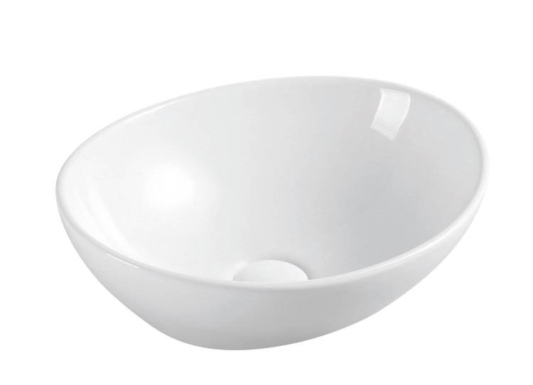 Раковина накладная D&K Matrix DT1390716 410x335x145мм, белый