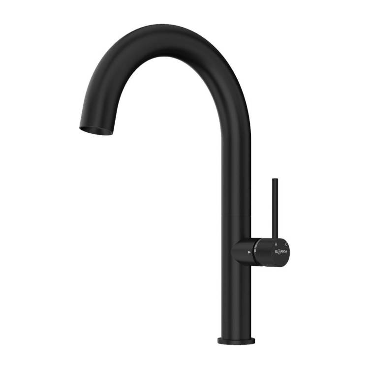 Смеситель для раковины Elghansa Radiant 5647181-Black высокий, черный