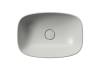 Раковина GSI Nubes 978417 серый матовый, 50x35 фото 2