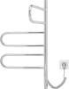 Полотенцесушитель электрический Vincea VTD-1R2CE 44x80 хром фото 3