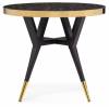 Стол Woodville Selina 15552 black/gold фото 2