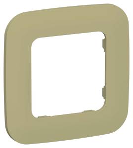 Рамка 1-постовая IEK Flite FI-M12-31-20-K26 оливковый