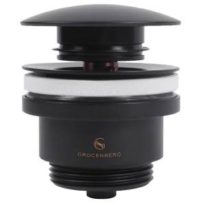 Донный клапан Grocenberg GB106BL черный
