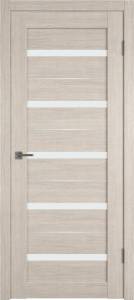 Межкомнатная дверь Владимирская Фабрика Дверей Atum Al 7 Cappuccino стекло White Cloud SM 600x2000