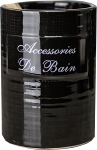 Стакан Bath Plus Bain Noir W-CE0986A-TB
