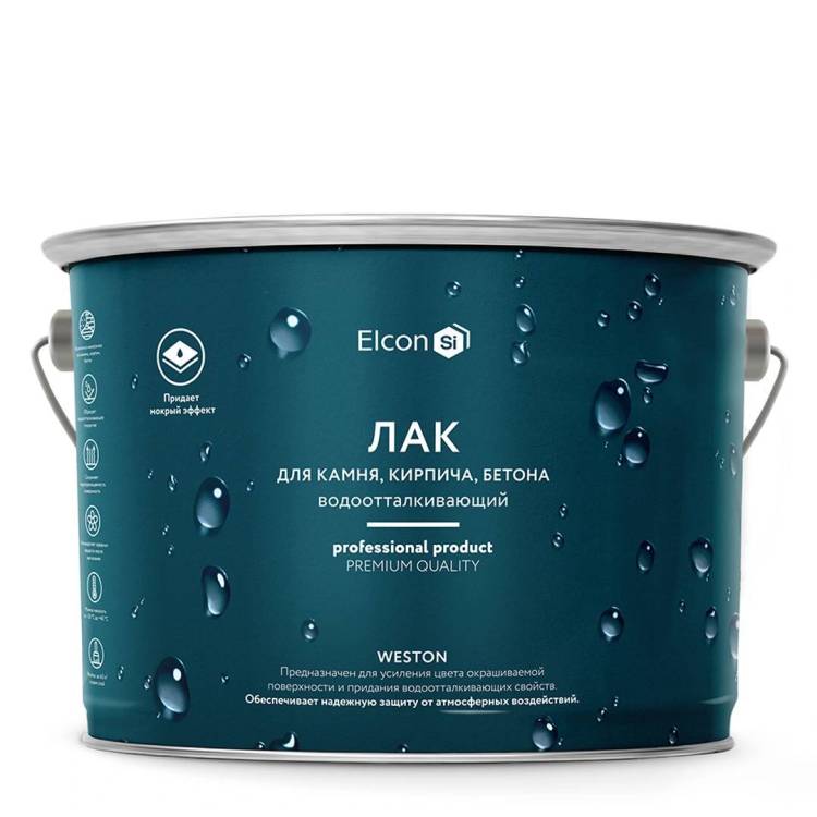 Лак по камню Elcon Weston 9 л