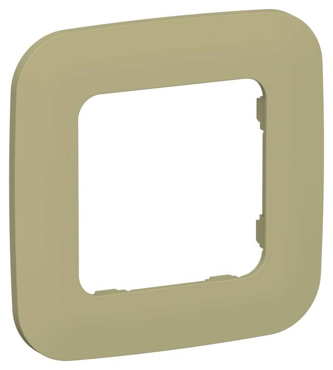 Рамка 1-постовая IEK Flite FI-M12-31-20-K26 оливковый