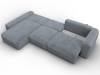 Диван угловой Лига Диванов Лига-066 131228L Серый фото 10