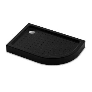 Душевой поддон Veconi Tezeo Acrylic TZ-55LB 100x90x15 черный