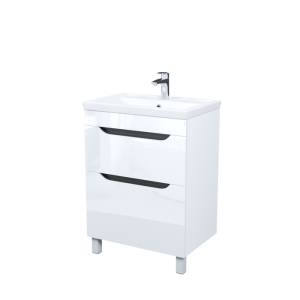 Тумба с раковиной Iddis Ray RAY60WFi95K белая, 60 см