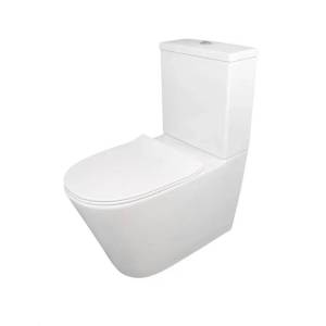 Унитаз-компакт Creo Ceramique Creo COMBO CR1002R безободковый, с сиденьем микролифт