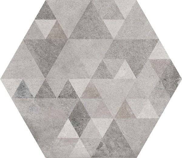 Керамогранит VIVES Laverton Hexagono Benenden Sombra 23x26.6