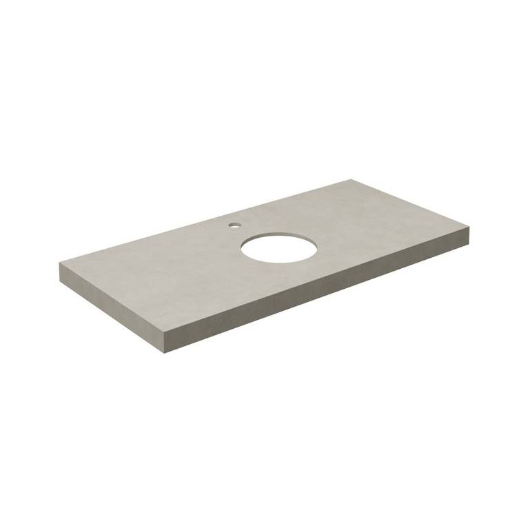 Столешница Kerama Marazzi Про Чементо CN100.DD506920R бежевая матовая, 100x48 см