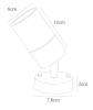 Уличное освещение Arte Lamp Mistero A3304AL-1WH фото 5