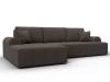 Диван угловой Лига Диванов Лига-080 134741L Коричневый