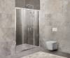 Душевая дверь BelBagno Unique BF-2-150/180-M-Cr