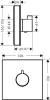 Термостатический смеситель Hansgrohe ShowerSelect Highflow 15734400 фото 3