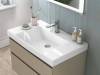 Мебельная раковина Kerama Marazzi Cubo 80 подвесная, белая глянцевая фото 3