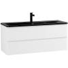 Тумба под раковину Belbagno Albano ALBANO-1200-2C-SO-BL 120x45x50 Bianco Lucido подвесная с двумя выкатными ящиками фото 4