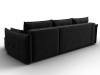 Диван угловой Лига Диванов Лига-100 133683 Черный фото 5