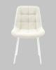 Стул Stool Group Флекс N AV 405N-N01-KP3-02 светло-бежевый, белые ножки фото 3