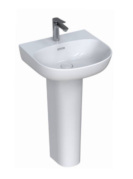 Раковина Arrow AHP31005C белая глянцевая, 50x48