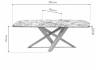 Стол Woodville Vicenza 569451 керамика bulgari white/белый 220x100x76 фото 2