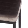 Стул Tetchair Easy Chair (mod. 24-1) 20549 Dark grey (темно-серый) HLR24/черный 4шт. фото 8