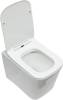 Унитаз подвесной Creto Logan L4 1004-001-L2W безободковый, сиденье микролифт, белый фото 4